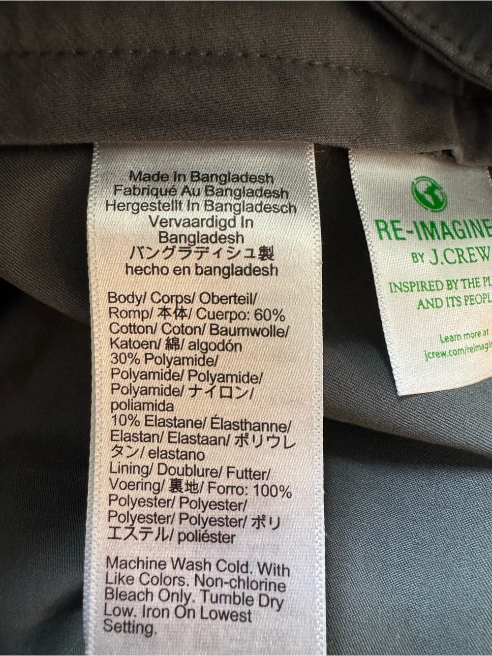 J. Crew Men's Gray Tech Pants Size 32x32